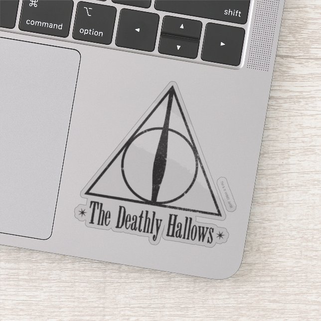 Pegatina Harry Potter| El emblema de la muerte (Detalle)