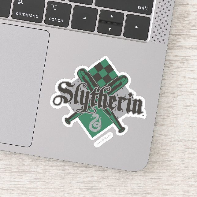 Pegatina Harry Potter | Escudo Slytherin QUIDDITCH™ (Detalle)