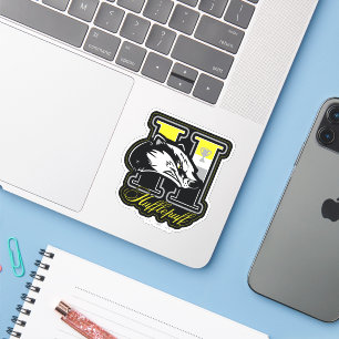 Pegatina HARRY POTTER™   HUFFLEPUFF™ Badge atlético