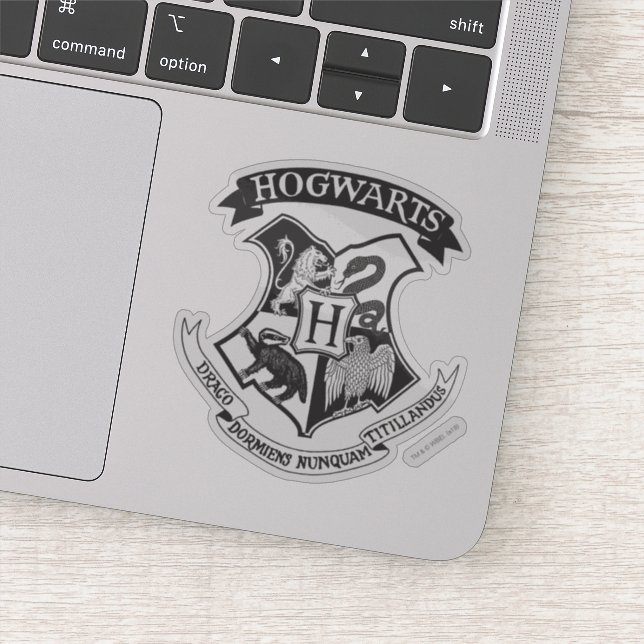 Pegatina Harry Potter | Retro Hogwarts Crest (Detalle)