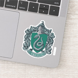 Pegatina Harry Potter   Slytherin Escudo Green