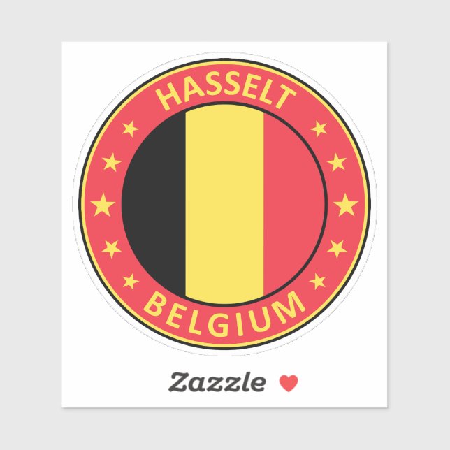 Pegatina Hasselt (Hoja)