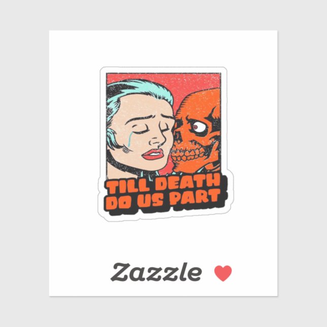 Pegatina Hasta la muerte, si somos clásicos (Hoja)