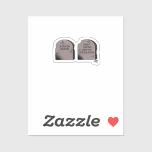 Pegatina Hasta que la muerte nos haga parte clásica - Graci