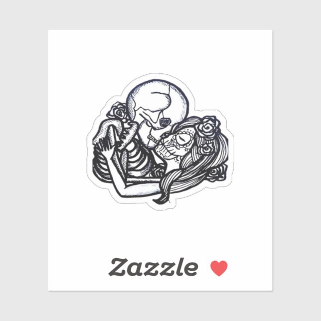 Pegatina Hasta que la muerte nos haga parte clásica - Spook (Hoja)