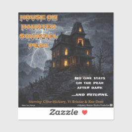 Pegatina Haunted Squirrel Peak
