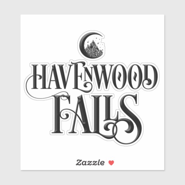 Pegatina Havenwood Falls Logo Vinyl Decal (Hoja)