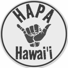 PEGATINA HAWAII TRIBAL SHAKA