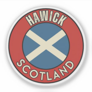 Pegatina Hawick, Escocia