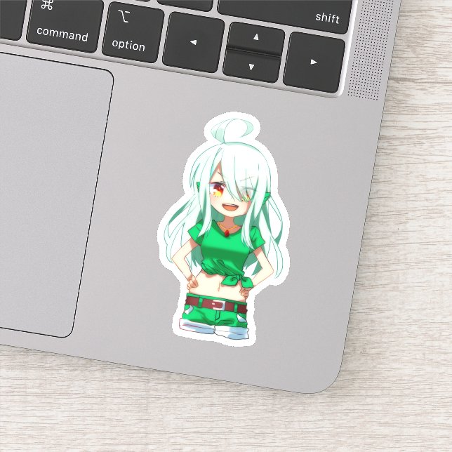 Pegatina HayaTikaze's sticker ④haha! シール (Detalle)