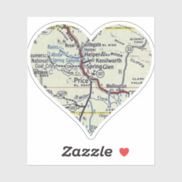 Pegatina Heart Price Utah