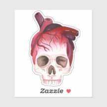 Heart Skull