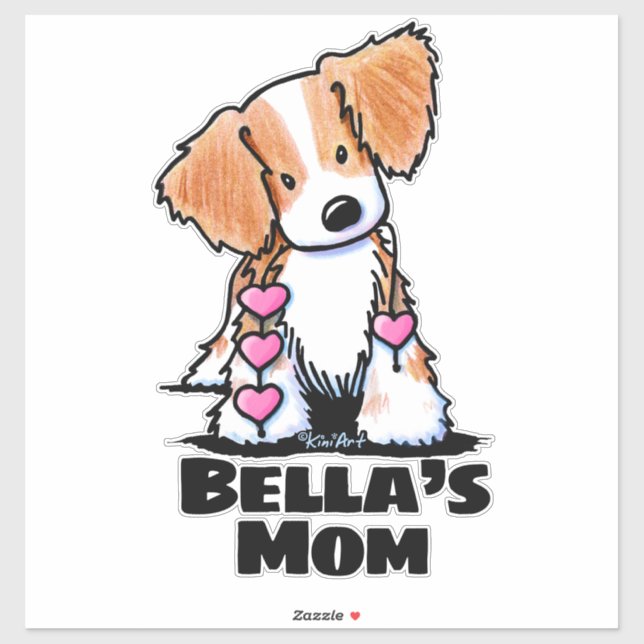 Pegatina Heartcuerdas Brittany (Hoja)