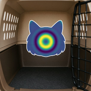 Pegatina Hechizos para Gatos: Gatito Tranquilo (Calmante)