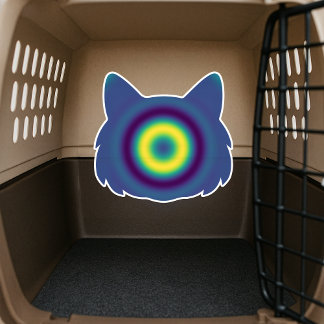 Pegatina Hechizos para Gatos: Gatito Tranquilo (Calmante)