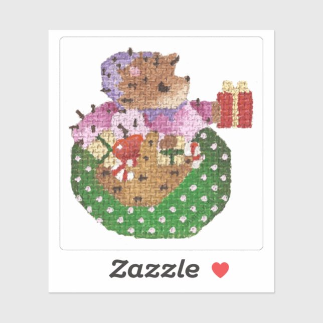 Pegatina Heddy Hedgehog (Hoja)