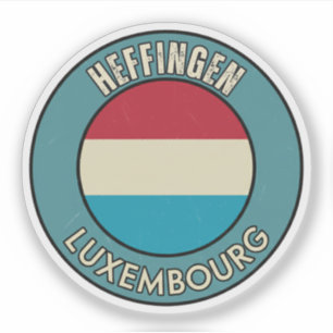 Pegatina Heffingen, Luxemburgo