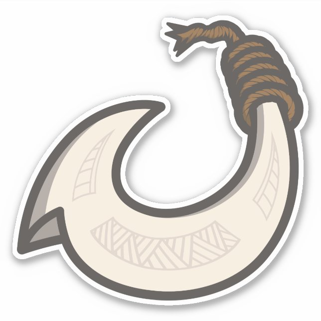 Pegatina Hei Matau (Anverso)