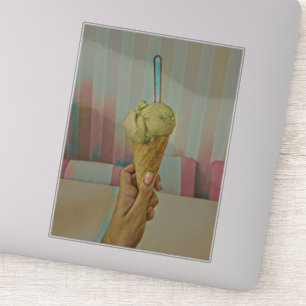Pegatina Helado de chocolate
