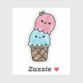 Pegatina Helado delicioso