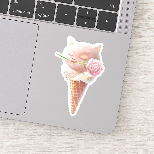 Pegatina Helado Kitty - Rosy & Dreamy (Detalle)