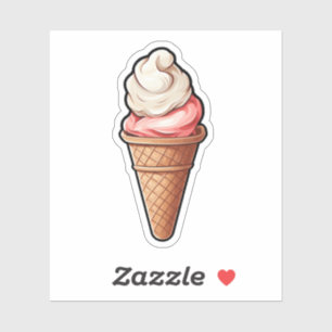 Pegatina helado personalizado