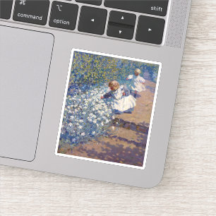 Pegatina Helen Galloway McNicoll Picking Flowers