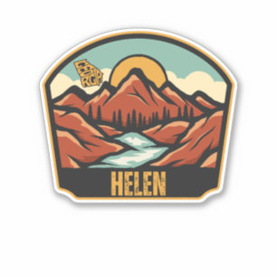 Pegatina Helen, Georgia