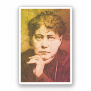 Pegatina Helena Blavatsky