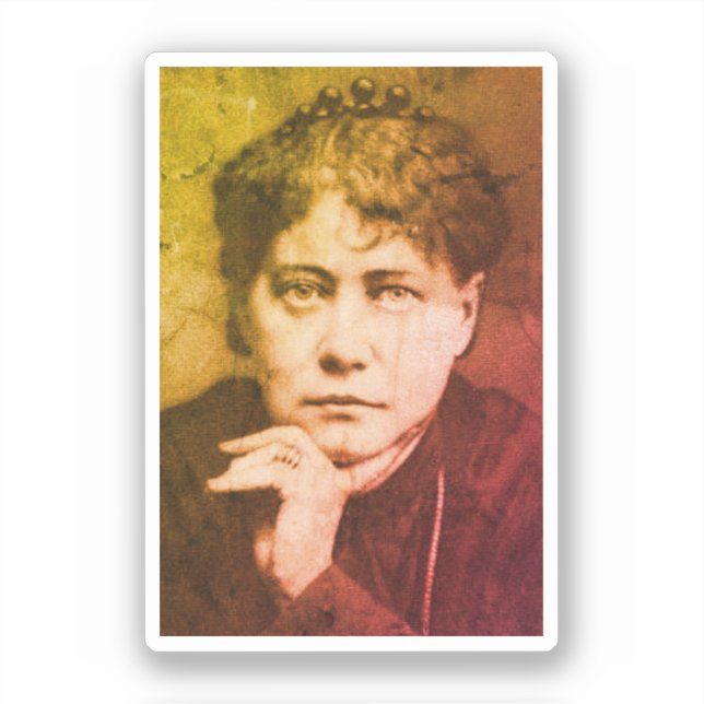 Pegatina Helena Blavatsky (Anverso)