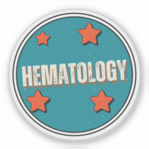 Pegatina Hematología