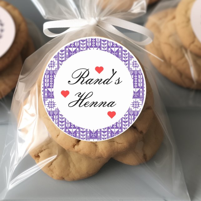 Pegatina Henna palestino personalizado (Subido por el creador)