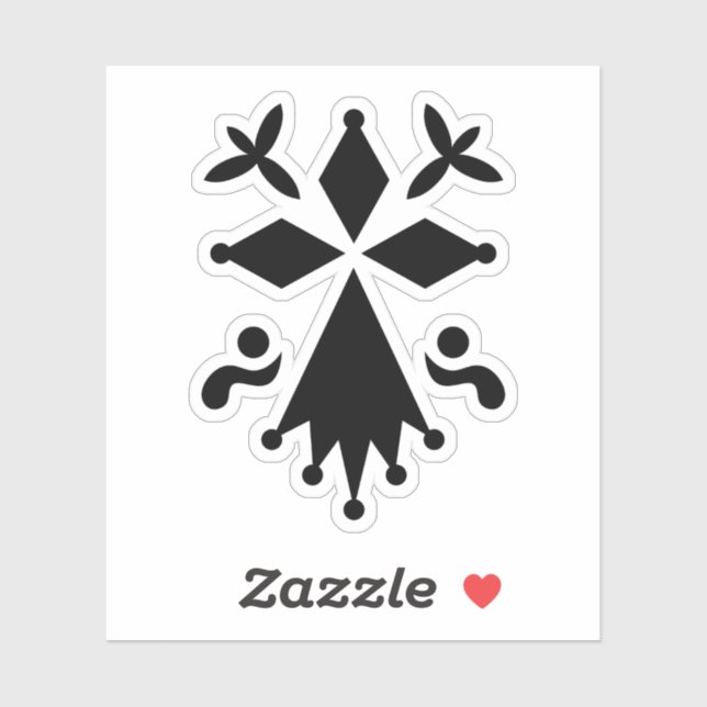 Pegatina Hermine de Bretagne (Hoja)