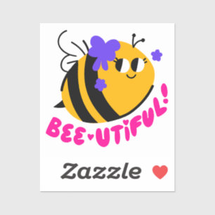Pegatina Hermoso Sticker de Afirmación Diaria