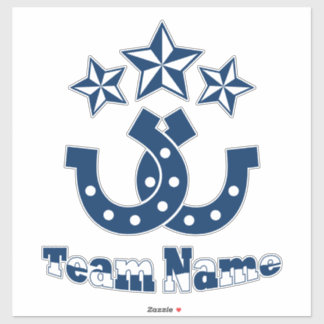 Pegatina Herradura Personalizada personalizado