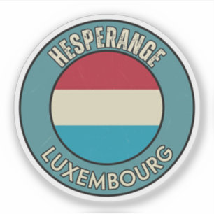 Pegatina Hesperange, Luxemburgo