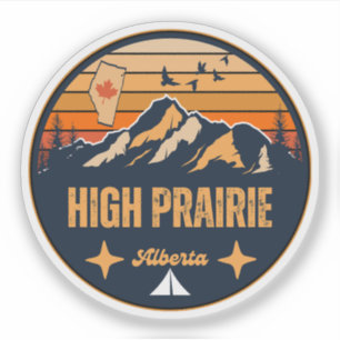Pegatina High Prairie, Alberta