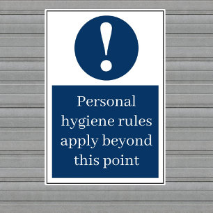Pegatina Higiene personal