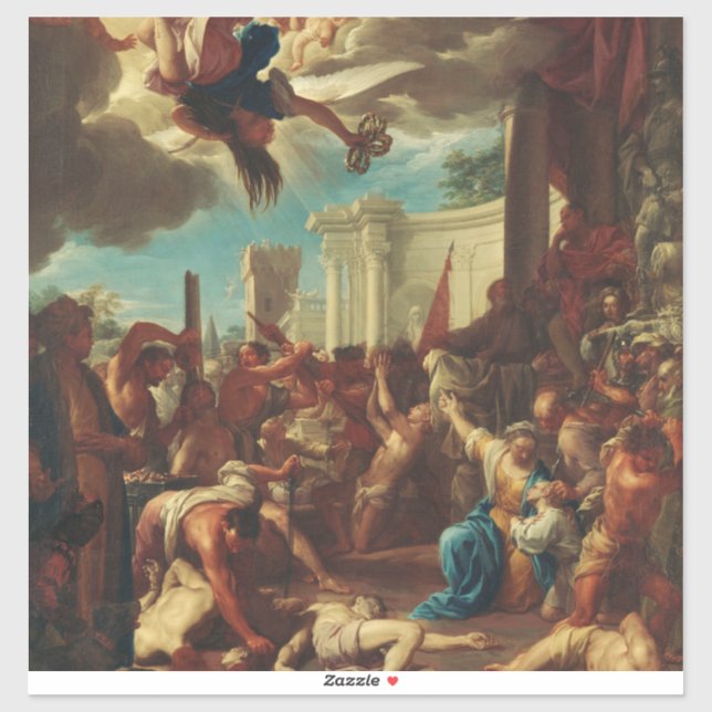 Pegatina Hijos de Santa Felicitas (Hoja)