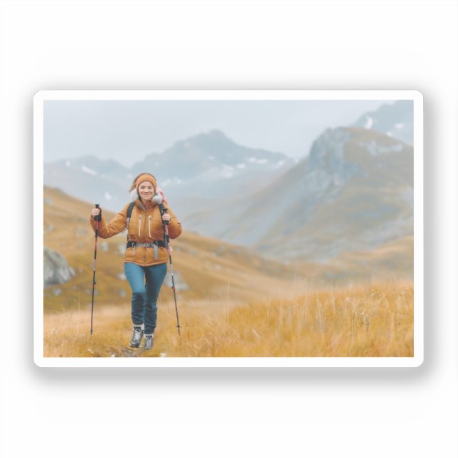 Pegatina Hiking & Outdoor Memory Sticker (Anverso)