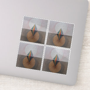 Pegatina Hilma Af Klint, El Cisne No. 12, Arte Resumen