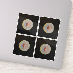 Pegatina Hilma Af Klint, El Cisne No. 16, Arte Resumen