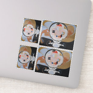 Pegatina Hilma Af Klint, The Evolution No.13, Resumen de Ar