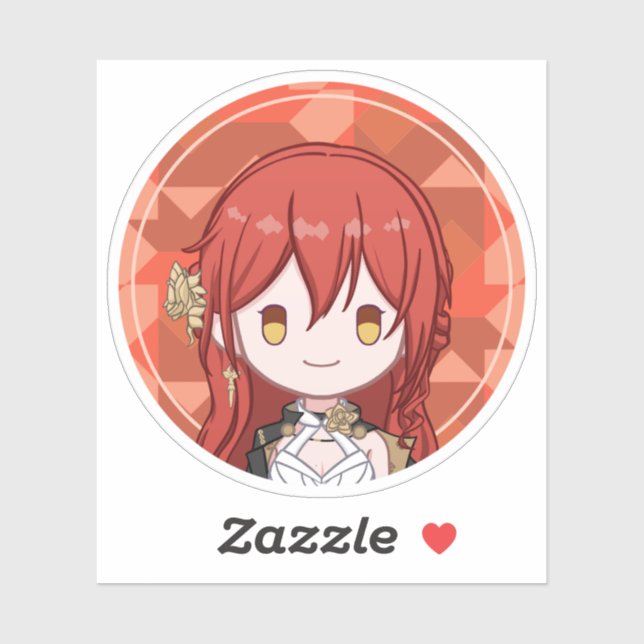 Pegatina Himeko (Hoja)