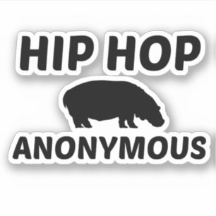 PEGATINA HIP HOP ANONYMOUS