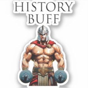 Pegatina Historia Buff Centro Romano