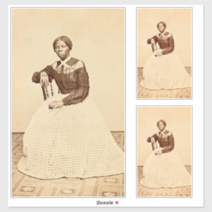 Pegatina Historia Negra: La joven Harriet Tubman, Derechos 