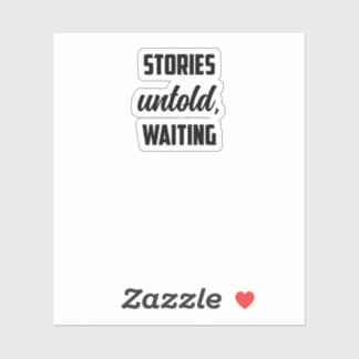 Pegatina Historias de espera no contadas: curiosidad de bus