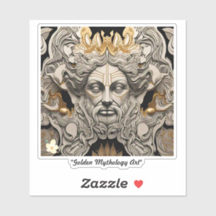 Pegatina "Historias doradas antiguas"