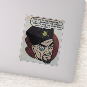 Pegatina Historietas antiguas de terror   Historietas retro